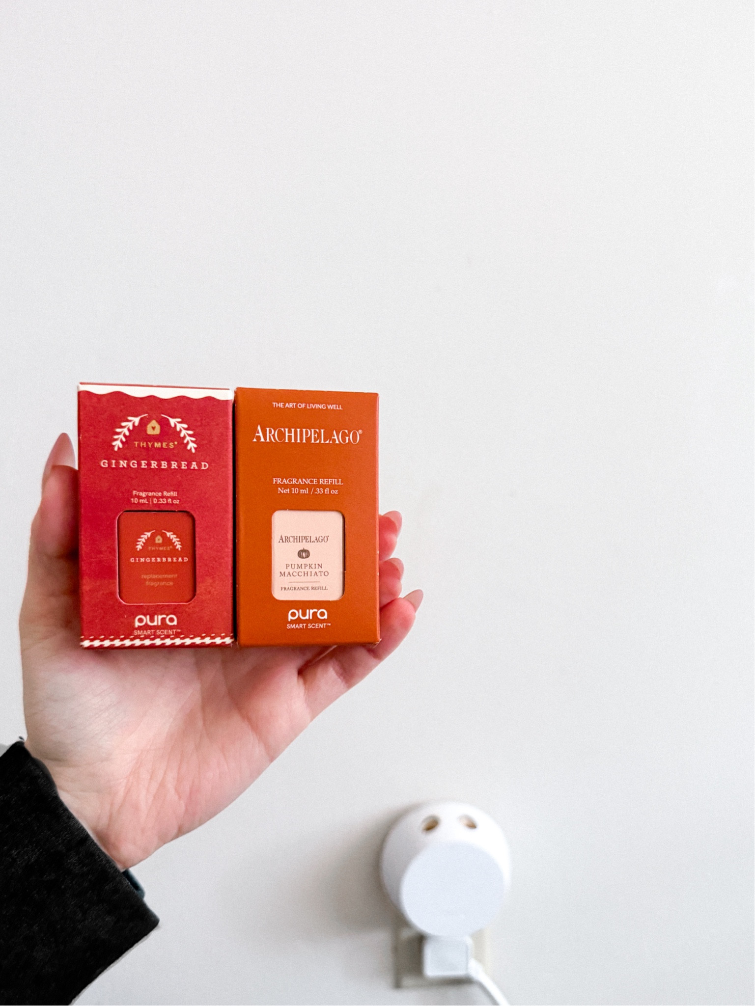 Obsessed with these new fragrance refills for my Pura diffuser! 🍂✨ Two of my absolute favorites I’ve had on repeat: THYMES Gingerbread and ARCHIPELAGO Pumpkin Macchiato. These cozy scents fill my living room with the perfect blend of warm, inviting aromas that make it feel like fall all year round. 😍 Whether I’m winding down or hosting, these make my space feel like home. 
#PuraDiffuser #CozyVibes #FallFragrance #HomeSweetHome

#LTKHome #LTKMostLoved #LTKSeasonal