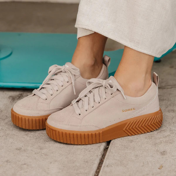 Sorel Ona Ave Low Sneaker, Crushed Clay/Gum | Albion Fit