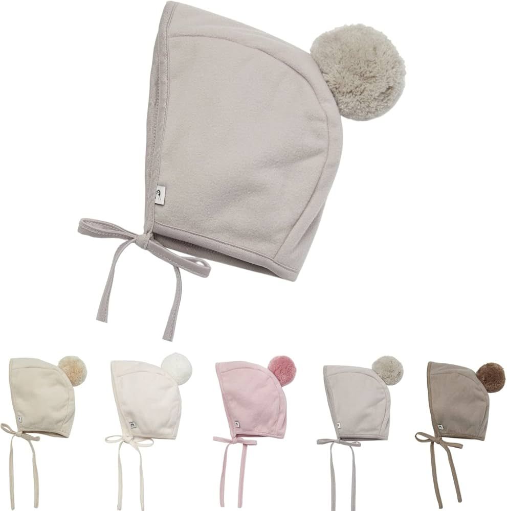 Konny Baby Fleece Winter Bonnet for Infant (Grey) | Amazon (US)