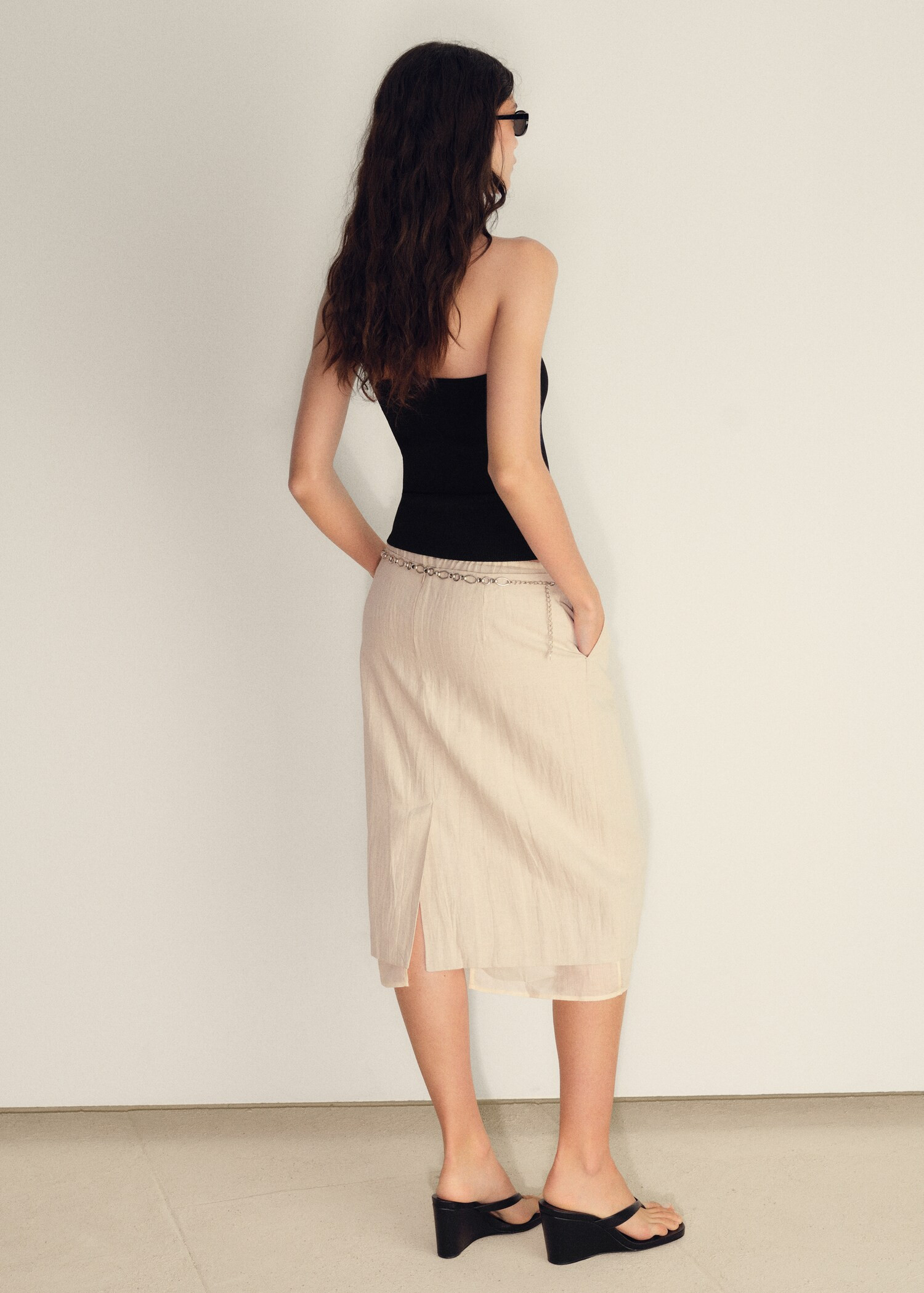 Ribbed halter-neck top - Women | MANGO USA | Mango (US/MX/AU)