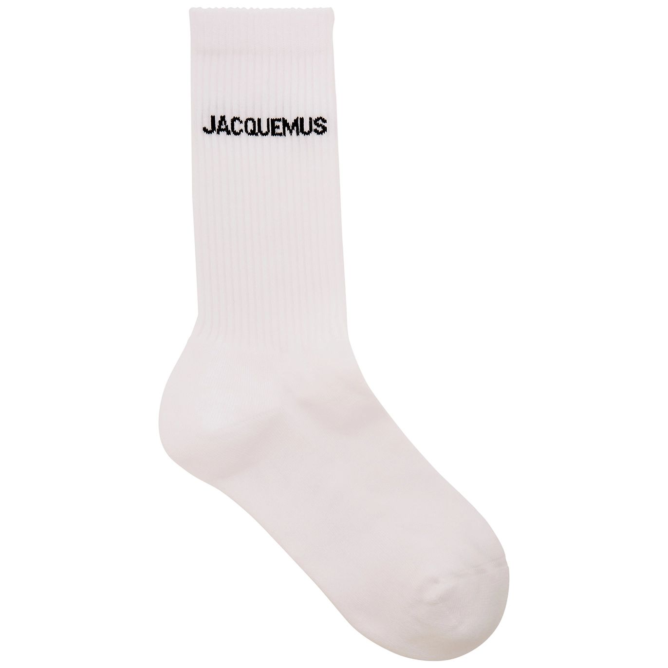 Jacquemus Les Chaussettes Logo Cotton-blend Socks - White - 39-42 | Harvey Nichols (Global)