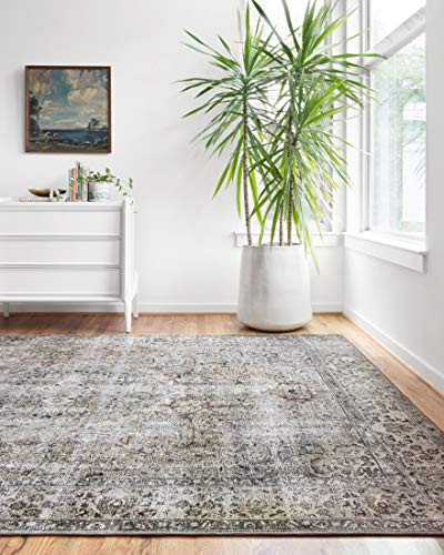 Loloi II Layla Taupe / Stone 9'-0" x 12'-0" Area Rug | Amazon (US)