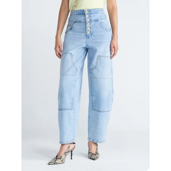 Devil Wears Prada Scoop Collection Women's High-Waisted Jeans, Sizes 0-20 | Walmart (US)