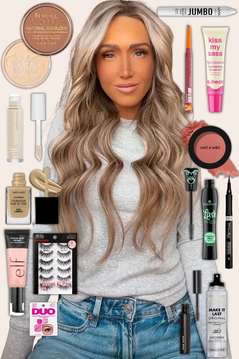 Favorite Affordable Walmart Makeup 

#beauty #makeup #grwm #affordable 

#LTKgrwm #LTKGiftGuide #LTKBeauty