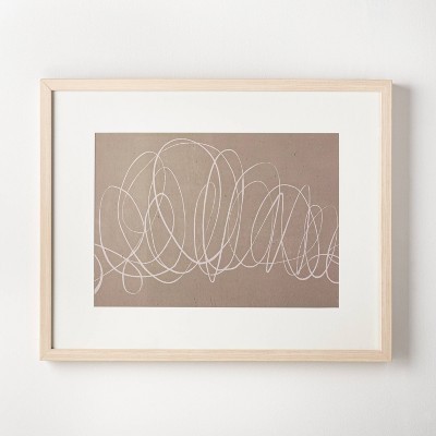 30" x 24" Scribble Art Print - Threshold™ designed with Studio McGee | Target