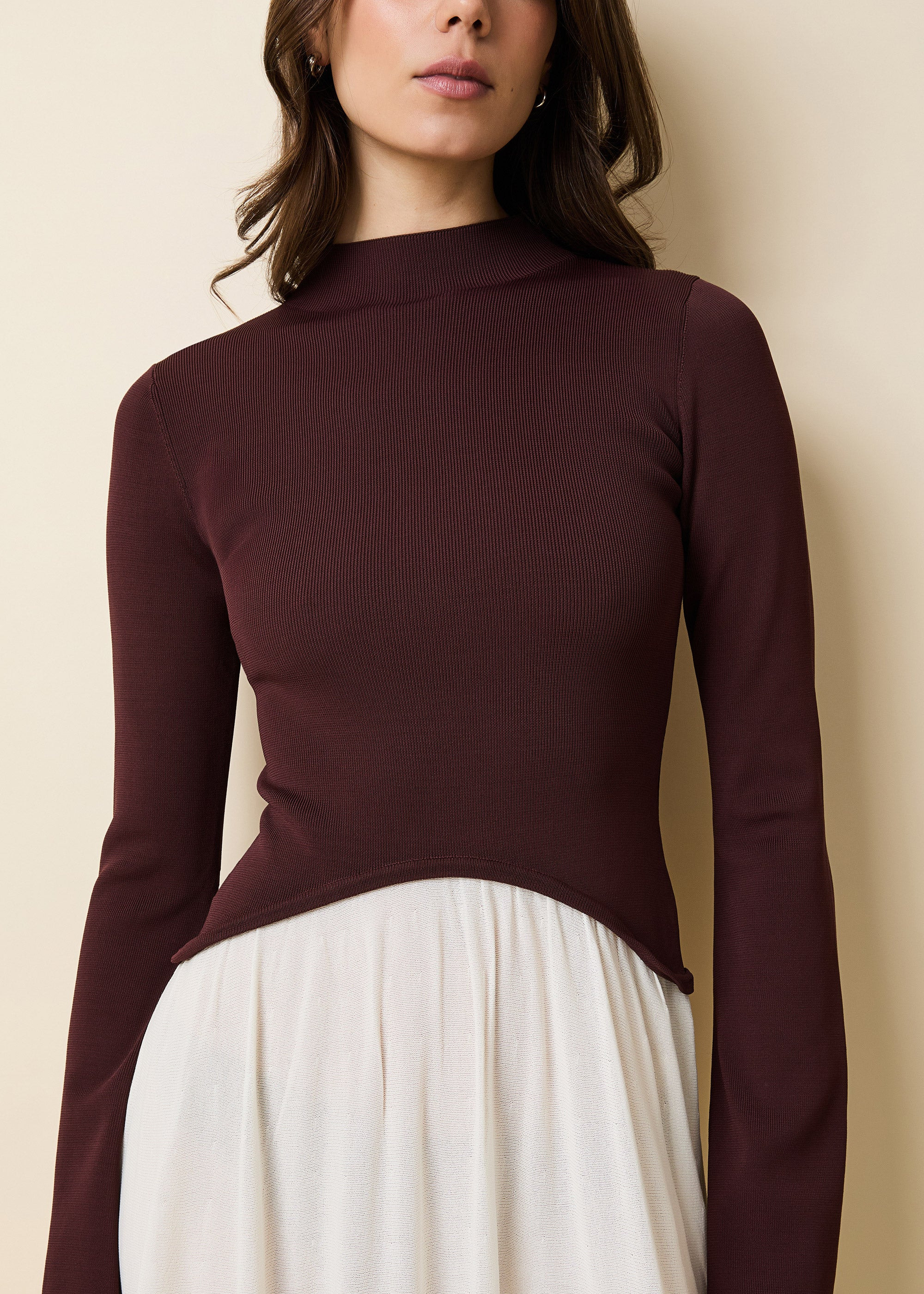 Soglio Dress Raisin Brown / Brule | Solid & Striped