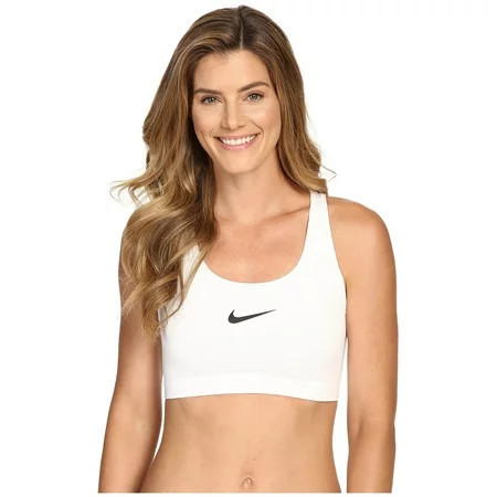 Nike 842398-100: Women s Swoosh White Sports Bra (XS White/Black) | Walmart (US)