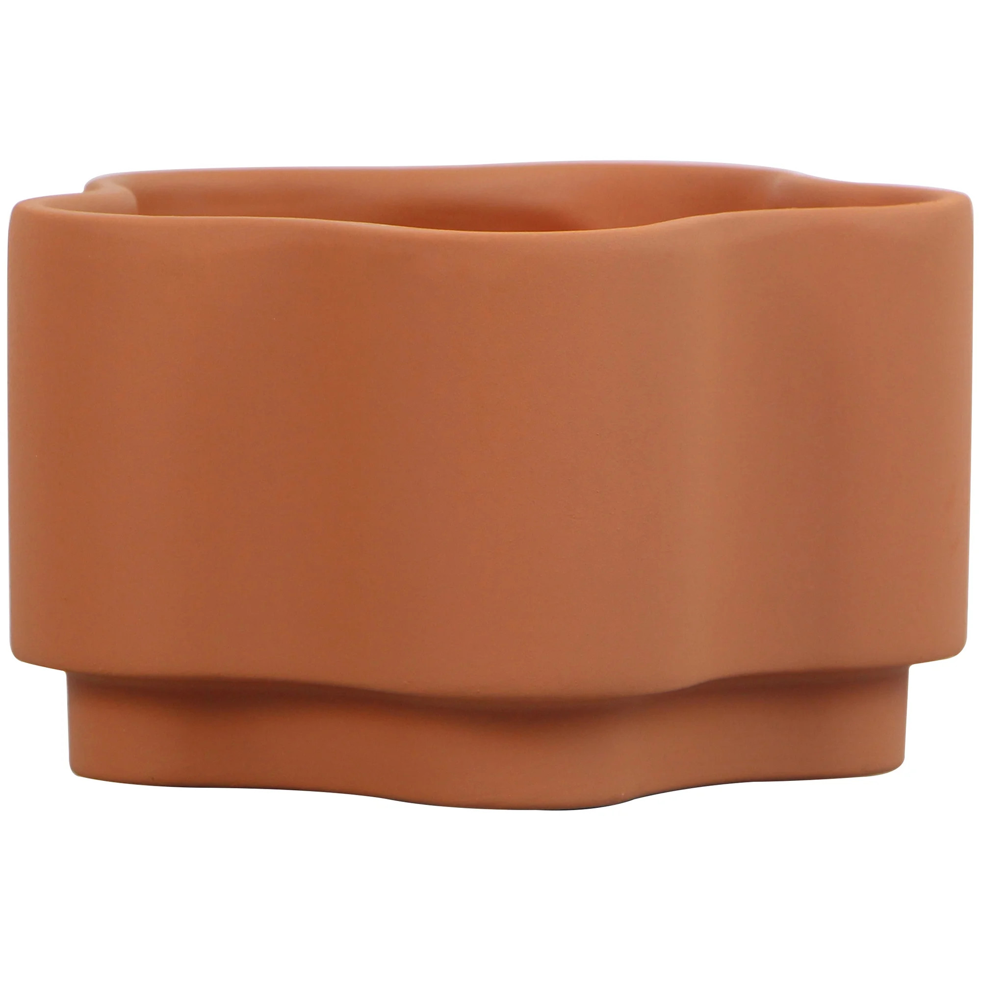 Mainstays 5in Gemeni Terra Planter, Terracotta | Walmart (US)