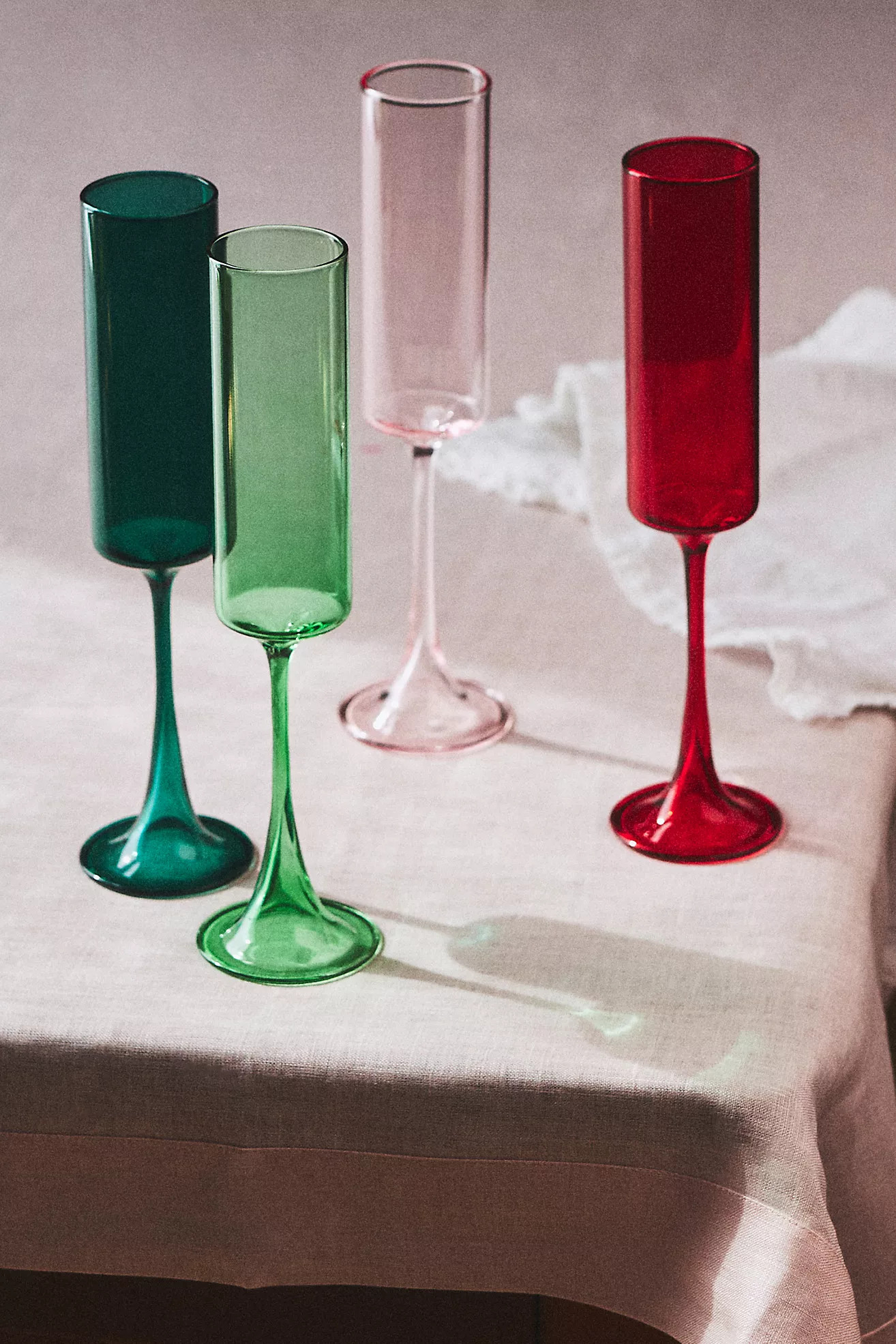 Morgan Flutes, Set of 4 | Anthropologie (US)