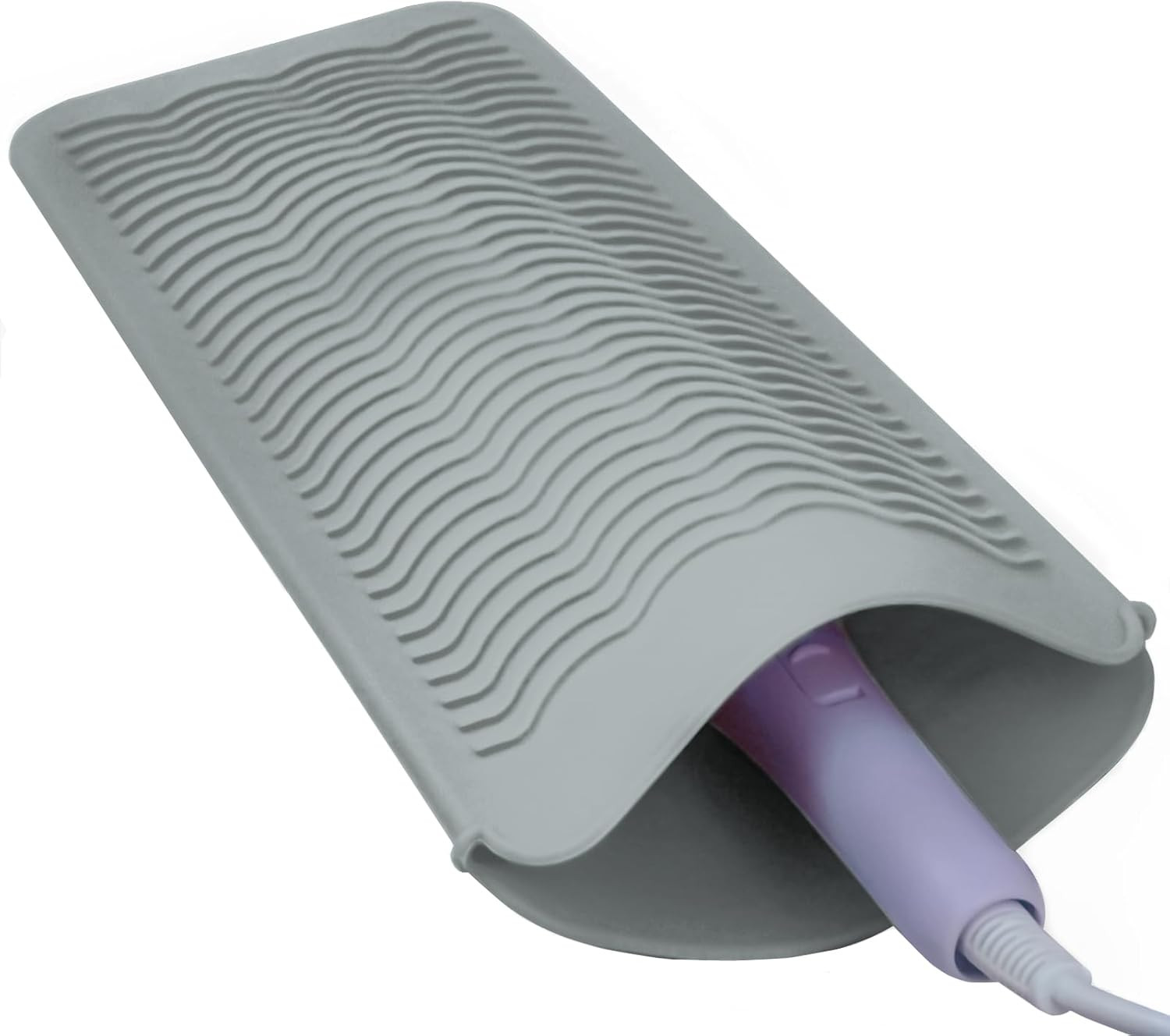 1Pack Silicone Heat Resistant Mat Pouch for Hair Straightener, Curling Iron, Flat Iron and Hot Ha... | Amazon (US)