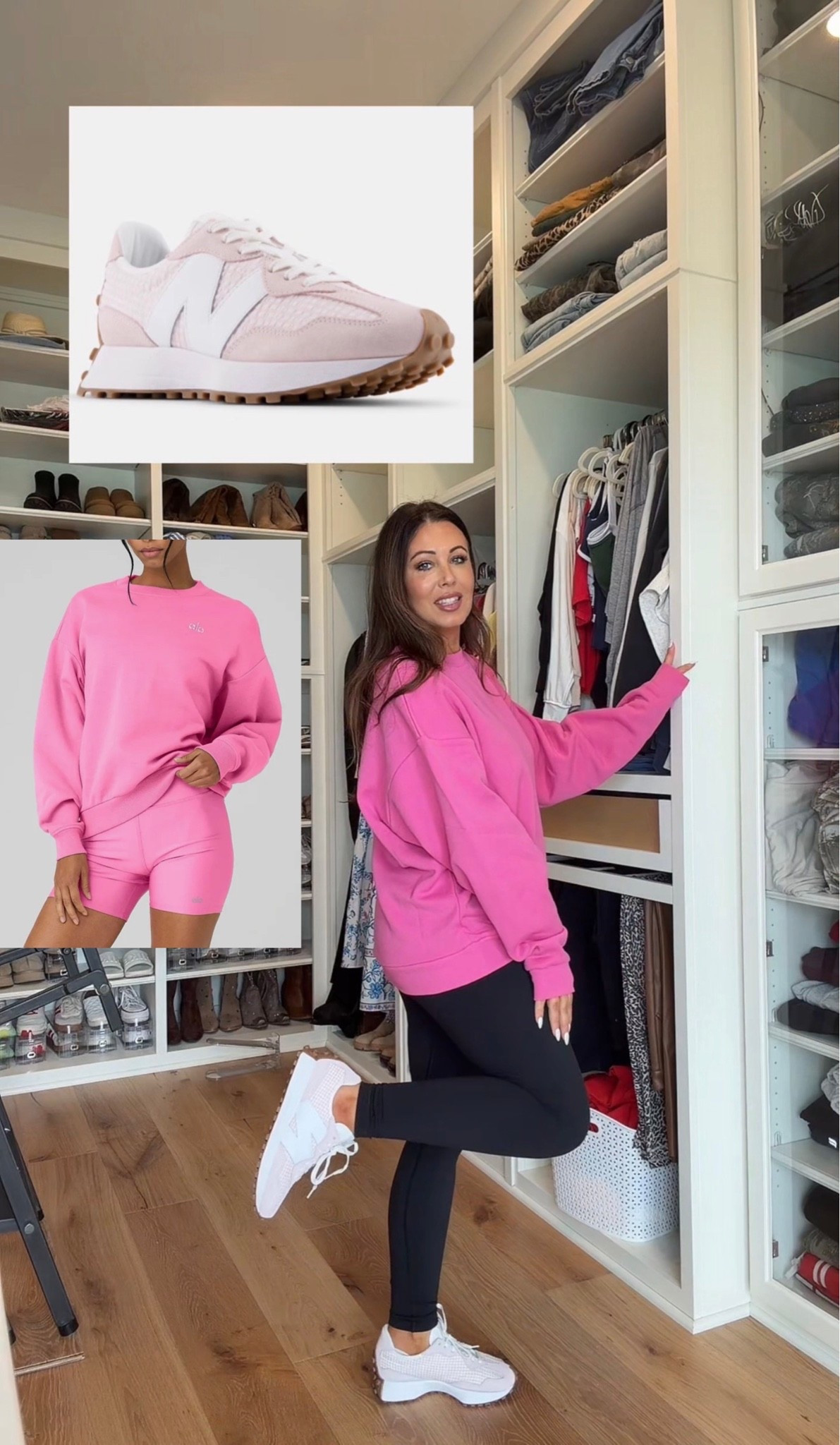 The new @Alo Yoga sweatshirt color is dreamy! I size up to a medium! Sneakers run true and are soooo cute!!

#LTKgrwm #LTKootd #LTKmomlife