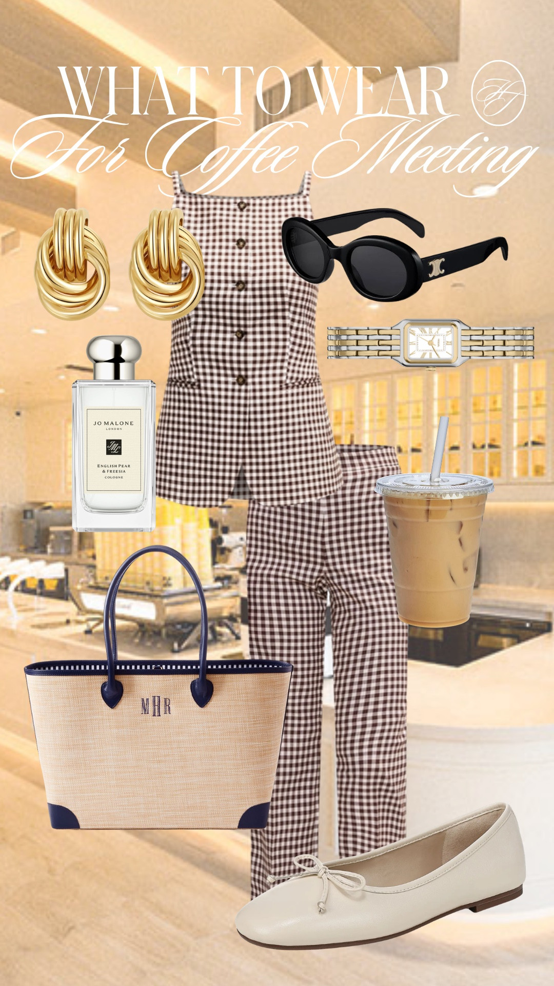 What to Wear for a Coffee Meeting

The chicest way to say, "I'm casual... but I still have my life together." ☕️

Coffee meetings call for something polished but approachable. This gingham set is giving confident entrepreneur, creative meeting, and iced coffee in hand energy. ☕️✨

#LTKmomlife #LTKootd #LTKWorkwear
