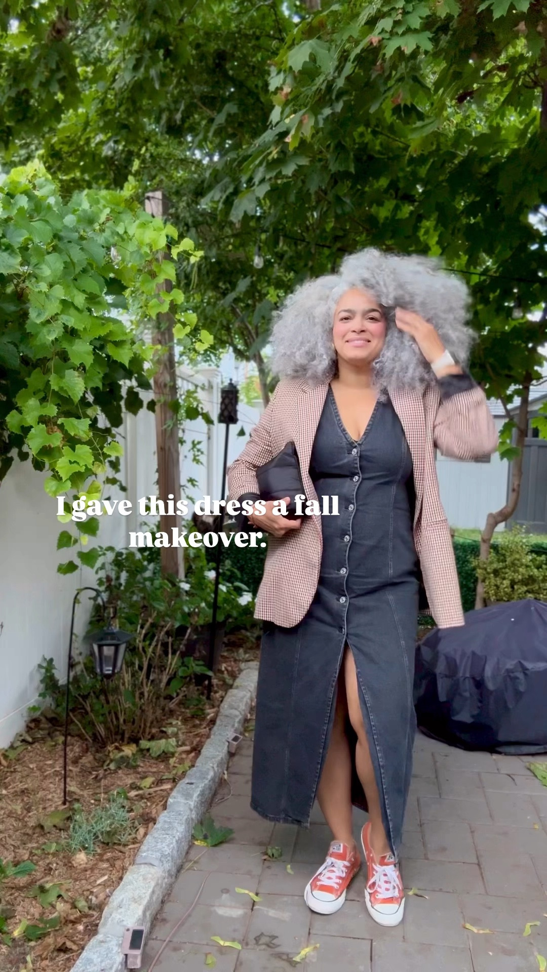 Fall is here! Transitioned this dress into a fall outfit and I'm ready for pumpkin spice, apple picking, and crunchy leaves! #FallVibes #SeasonalTransition #DressStyle"

#LTKSeasonal #LTKOver40 #LTKBeauty