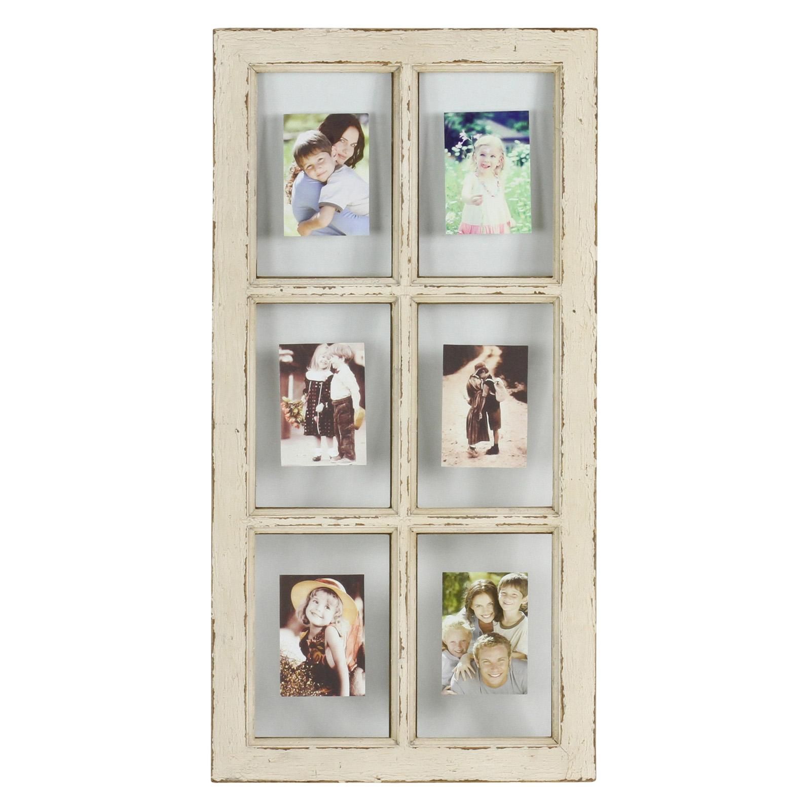 Aspire Home Accents Kate Faux Window Pane Picture Frame | Hayneedle