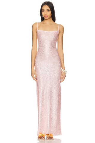 Bria Sequin Maxi Dress | Revolve Clothing (Global)