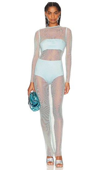 Webb Dress in Baby Blue | Revolve Clothing (Global)