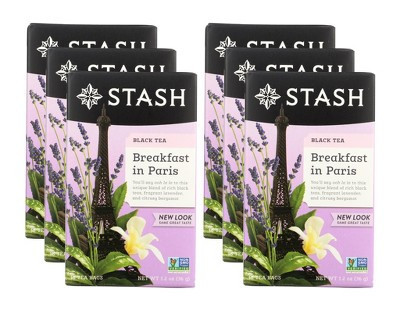 Stash Tea Black Breakfast In Paris Tea - Case of 6/18 Bags | Target