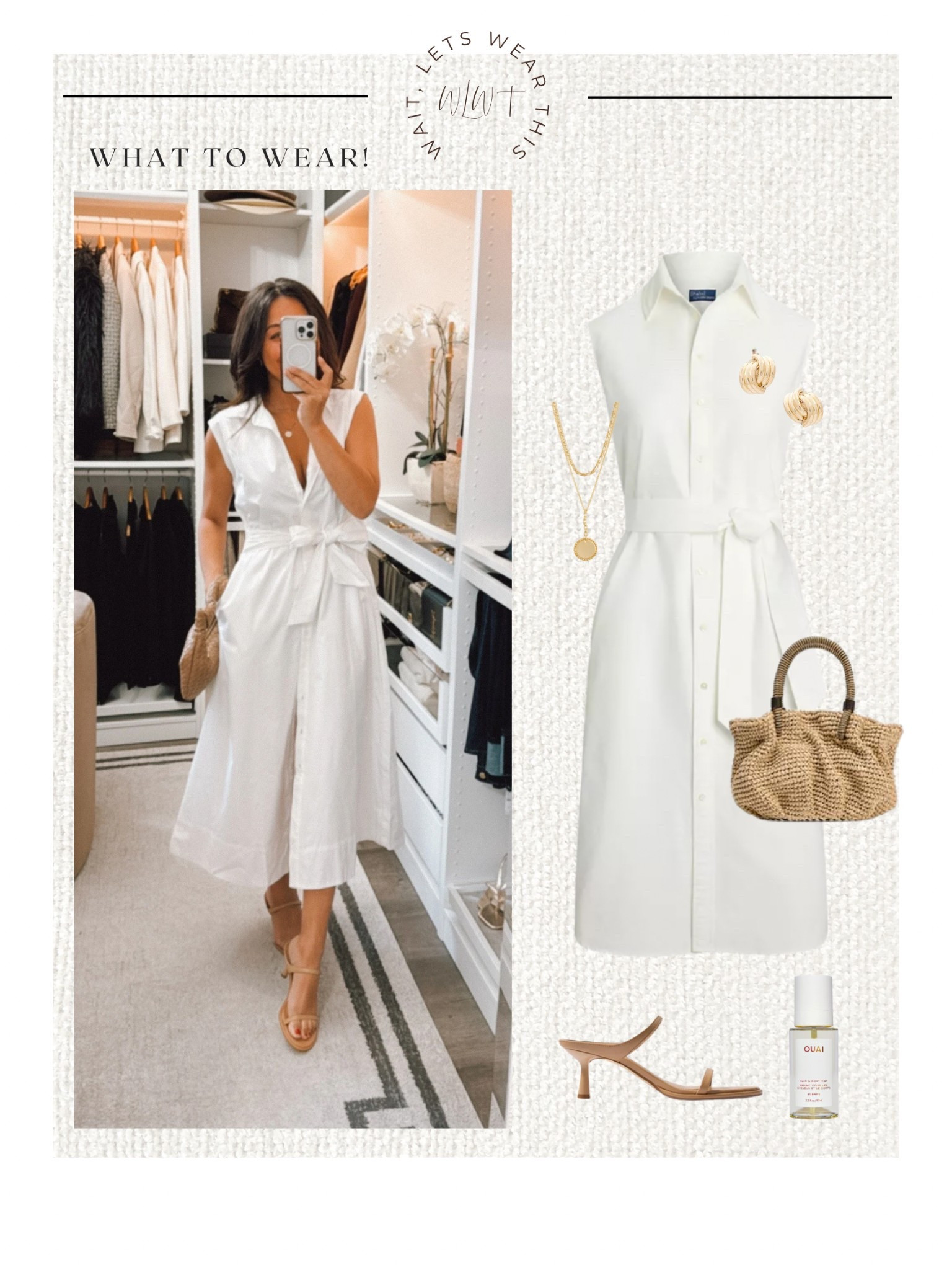 Great poplin button down dress- fits TTS I’m wearing a small 

#LTKOver40 #LTKStyleTip