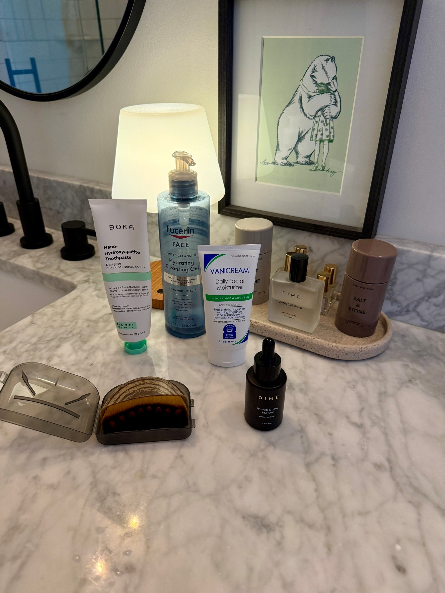 My low tox morning and night routine. Not pictured Dime Hyaluronic Acid Serum.   

#LTKgrwm #LTKdayinmylife #LTKmorningroutine