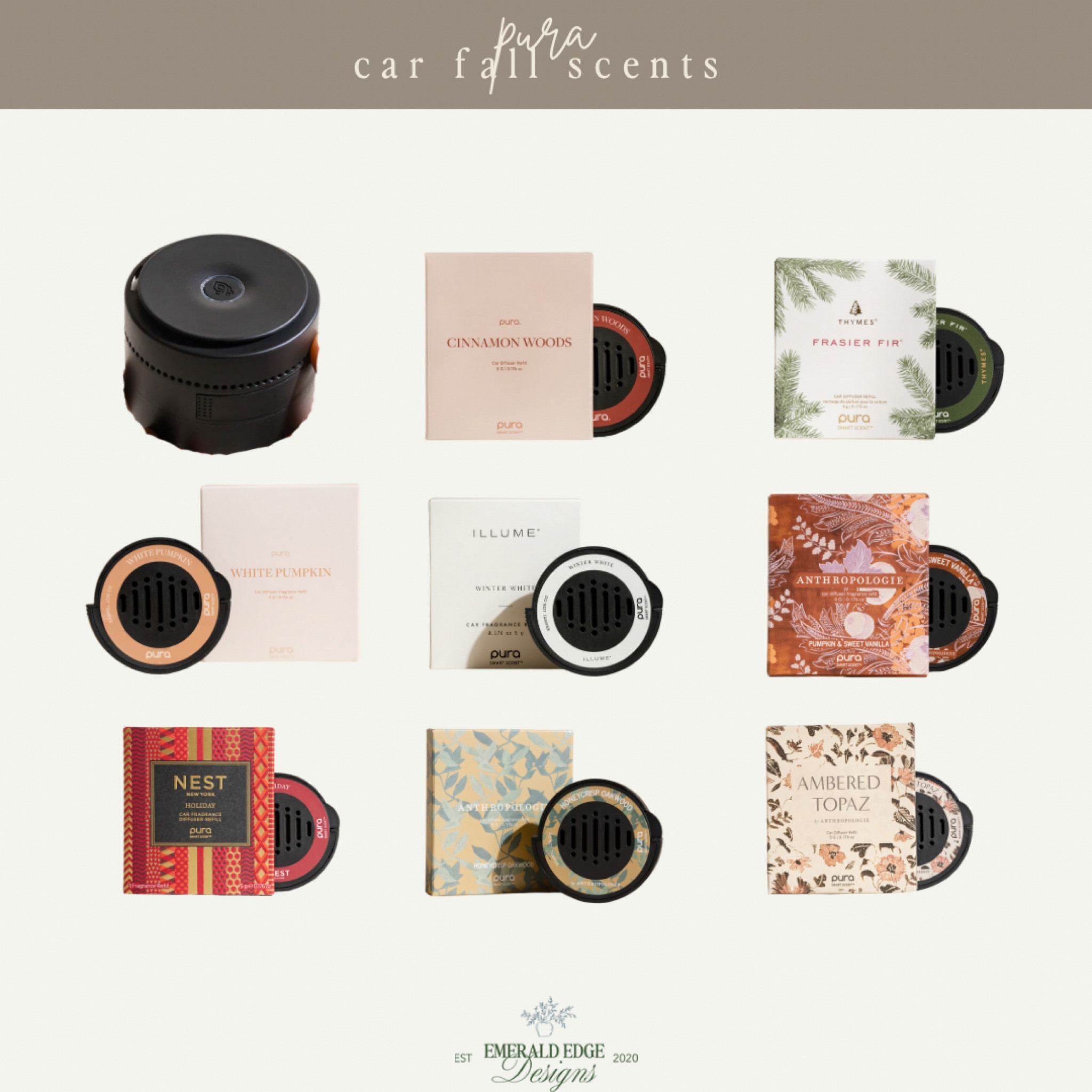 Love the fall scents in your house from pura? You can now take them into your car. 

#LTKHome #LTKFallSale #LTKSeasonal