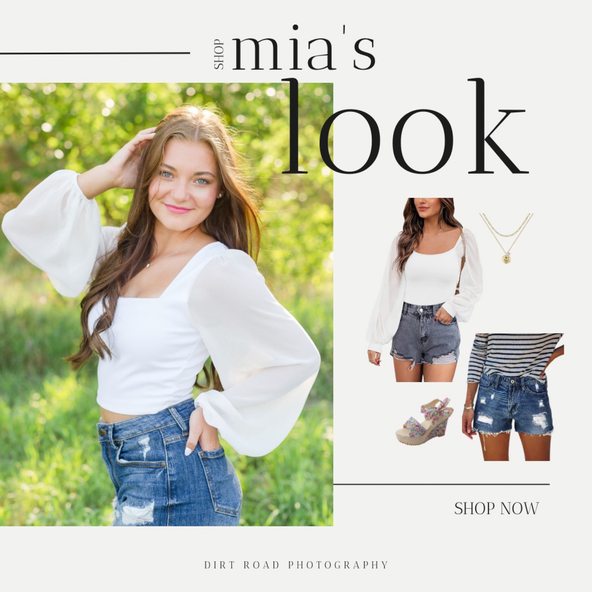 Mia looks so cute for her senior pictures in this outfit!

#LTKBacktoSchool #LTKunder50 #LTKstyletip
