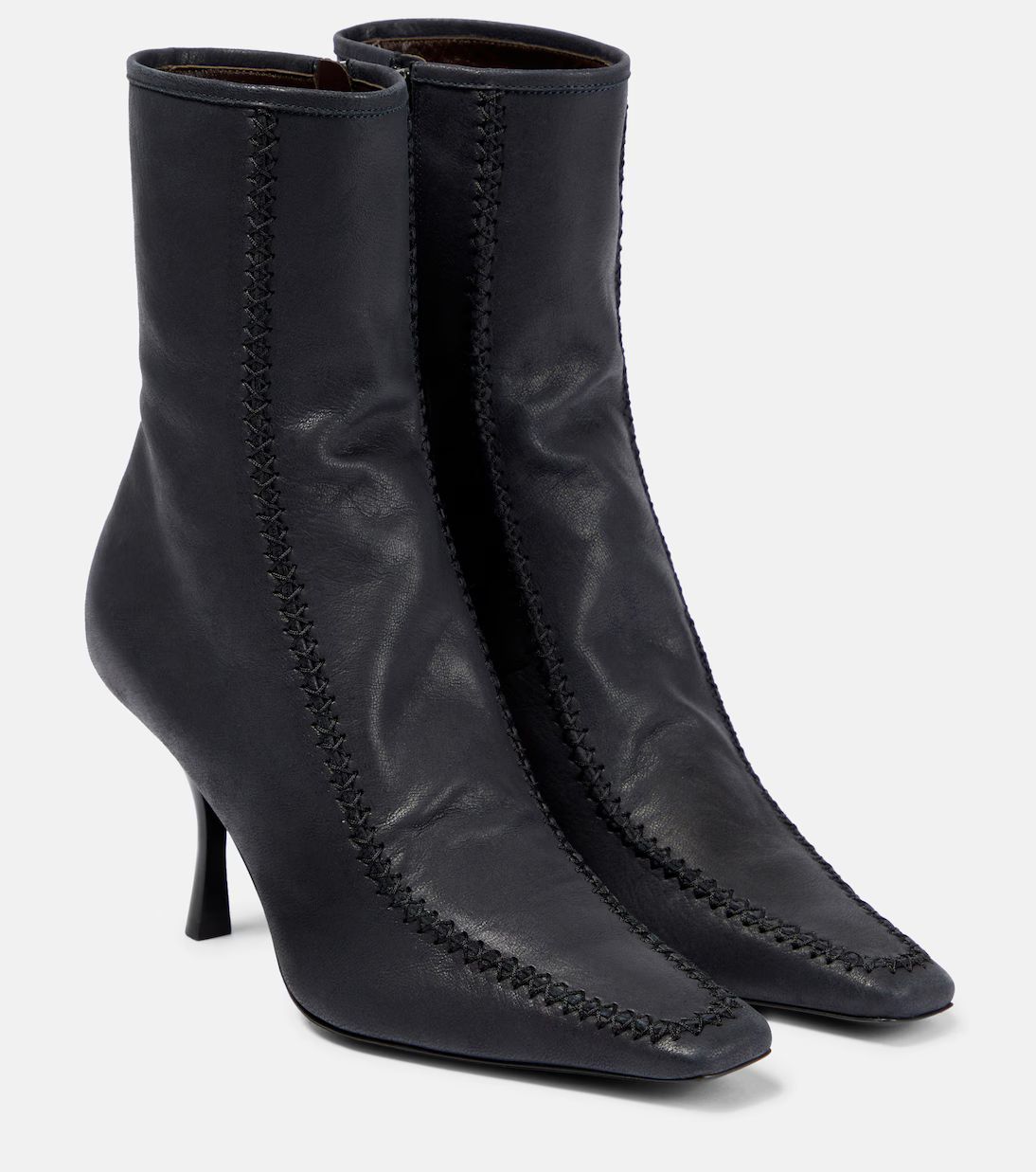 Romy leather ankle boots | Mytheresa (US/CA)