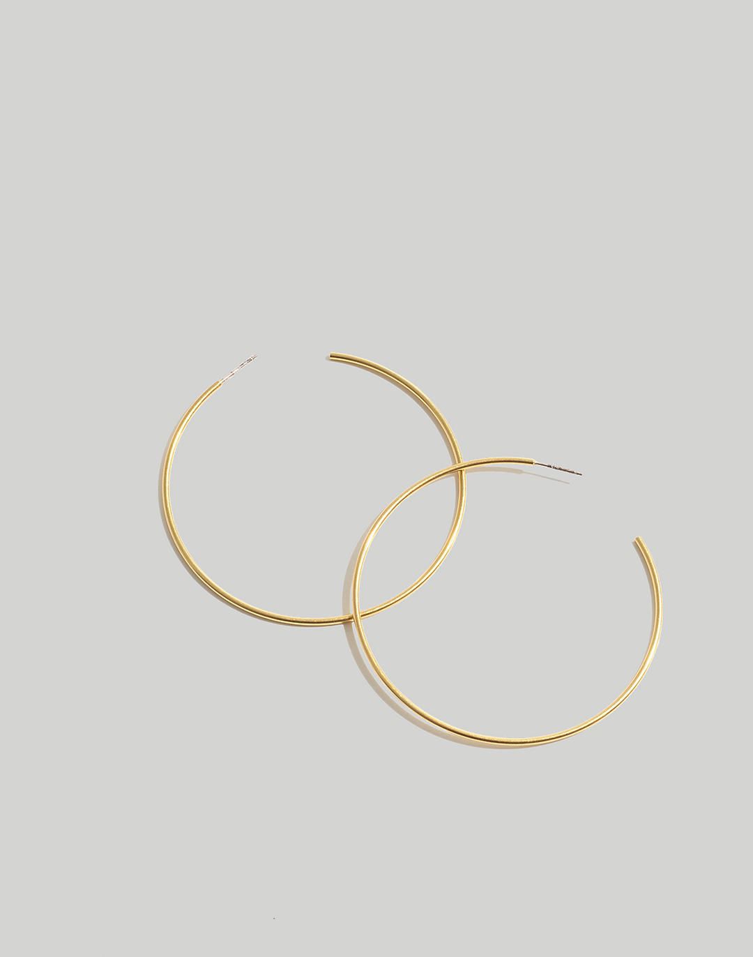 Oversized Hoop Earrings | Madewell