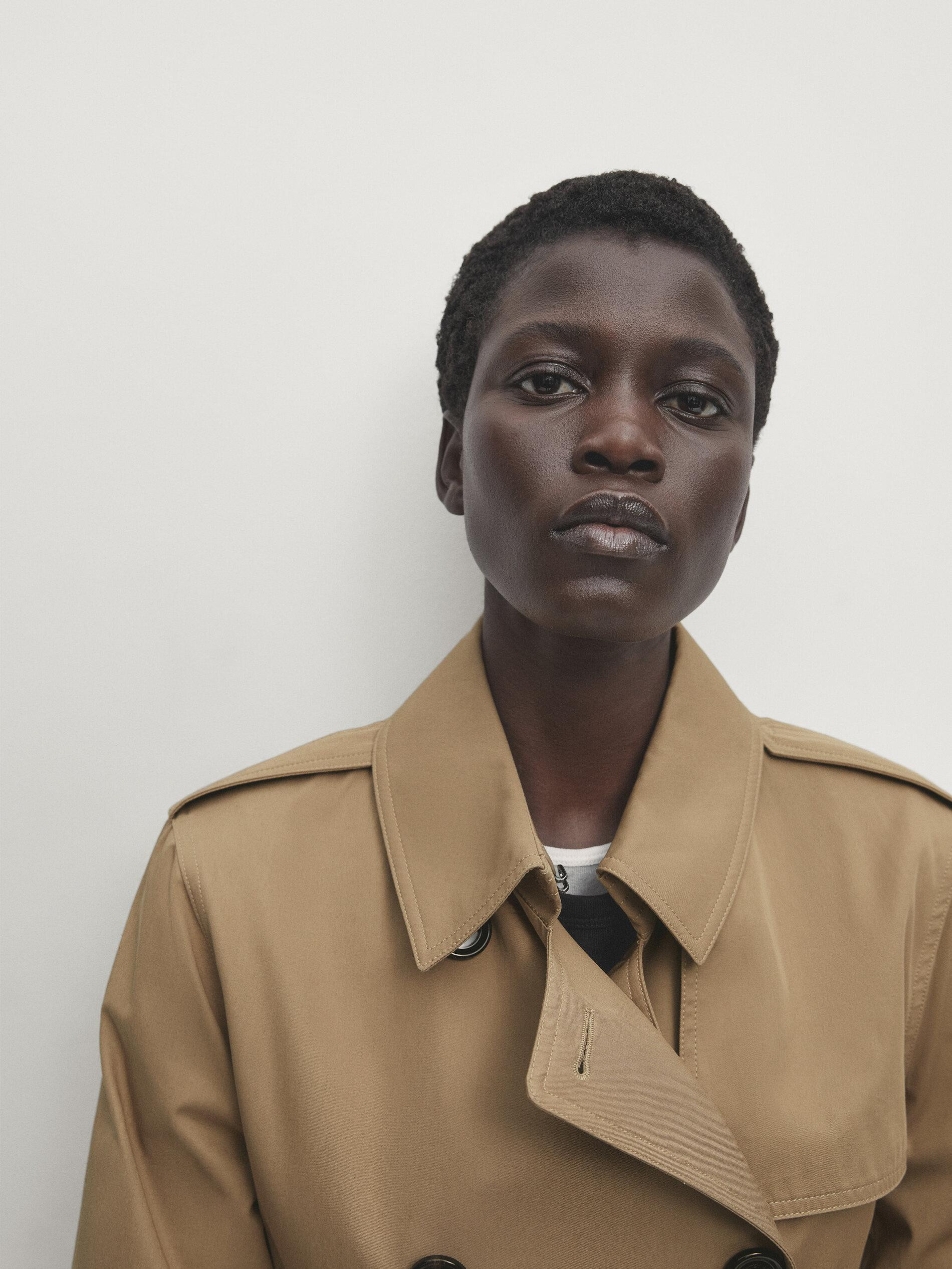 Trench coat with belt | Massimo Dutti UK