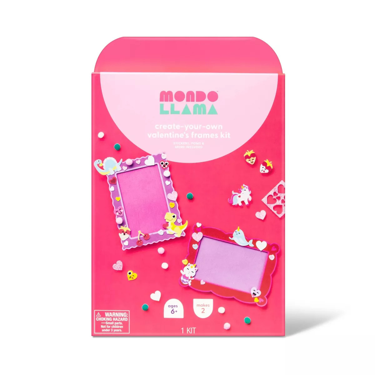 Create-Your-Own Valentine's Day Frame Kit - Mondo Llama™ | Target