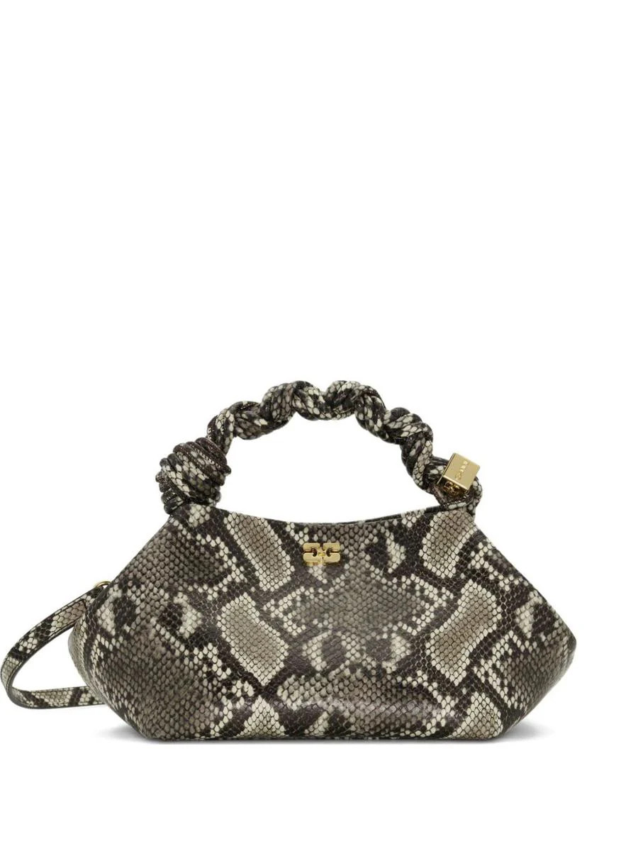 Ganni Small ‘Snake Bou' Crossbody Bag | Baltini
