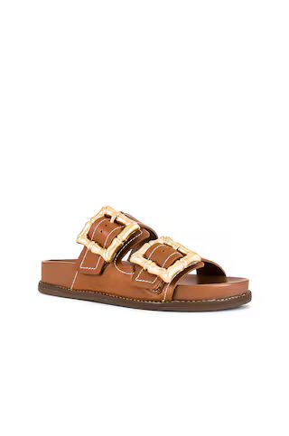 Schutz Enola Sporty Sandal in New Wood from Revolve.com | Revolve Clothing (Global)