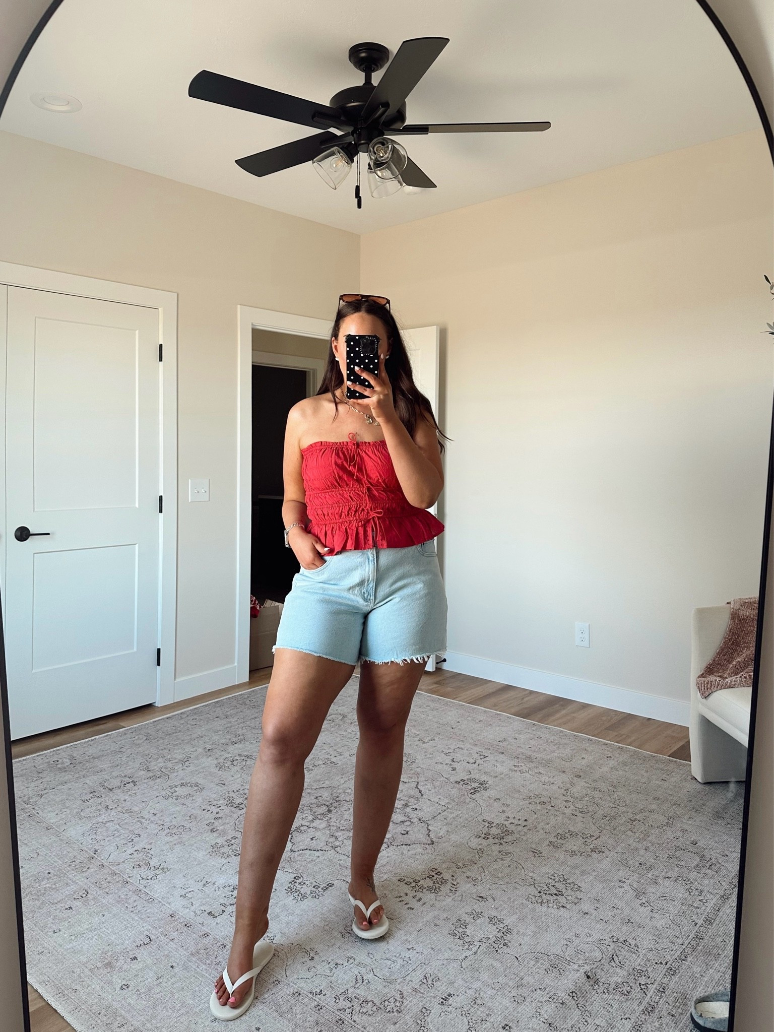 4th of July outfit inspo 🫶

Target top - large
Abercrombie curve love dad shorts - size up 1 (33)

Abercrombie style
Summer outfits
Target style
Size 14 outfit ideas
Mom style

#LTKootd