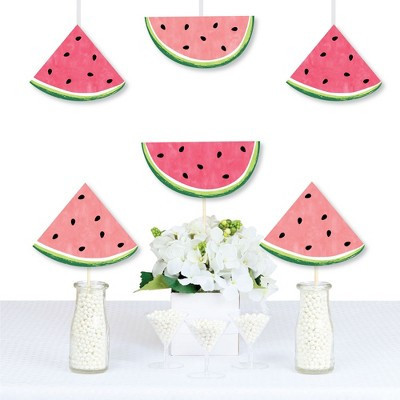 Big Dot of Happiness Sweet Watermelon - Decorations DIY Fruit Party Essentials - Set of 20 | Target