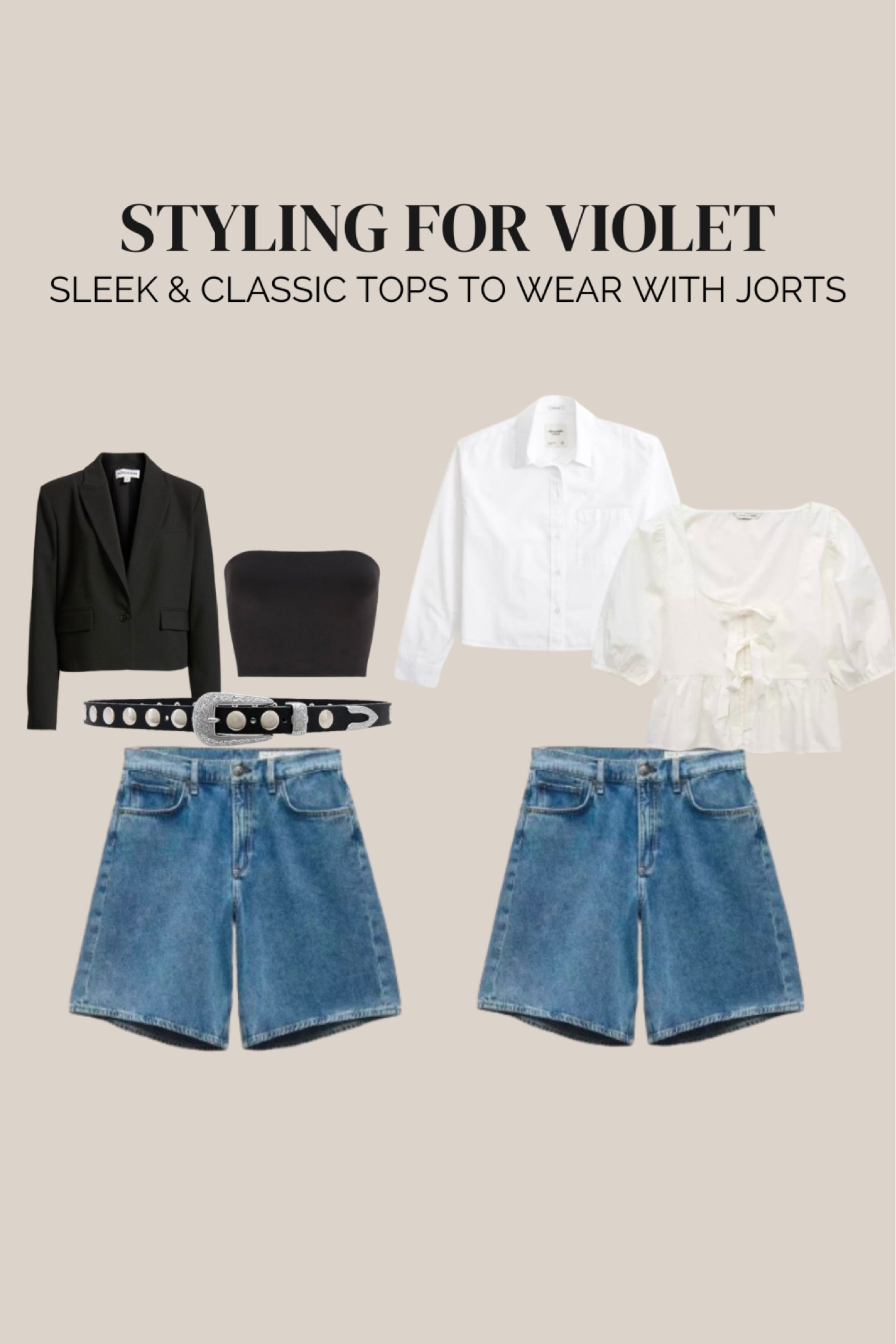 Styling Jorts for Senior Photos! 
Not linked: 
McKenna Jean Short from Rag & Bone 
Body Contour Tube Top from Express

#LTKBacktoSchool #LTKStyleTip #LTKSeasonal