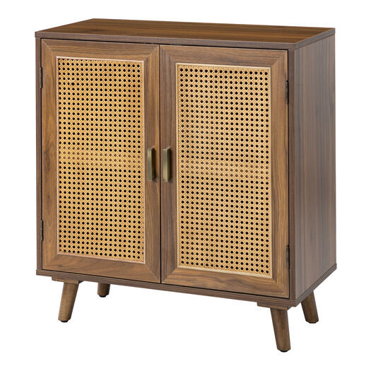 Harleen Wood and Cane Storage Cabinet by World Market | World Market