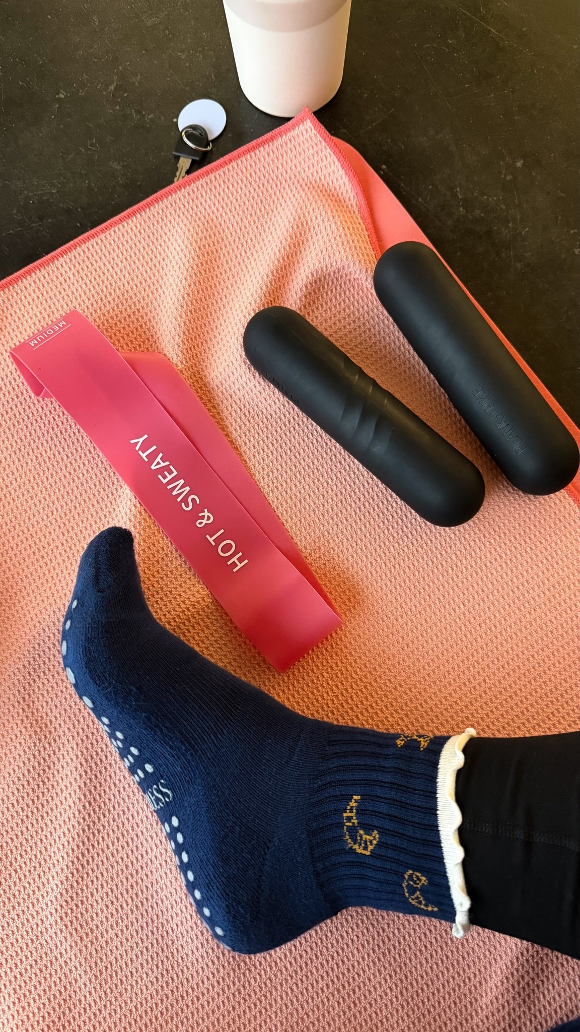 Hot yoga. Hot Pilates. Yoga mat. Pilates mat. Pilates towel. Yoga towel. Pilates socks. Grip socks 

#LTKActive #LTKfitnessgoals #LTKdayinmylife