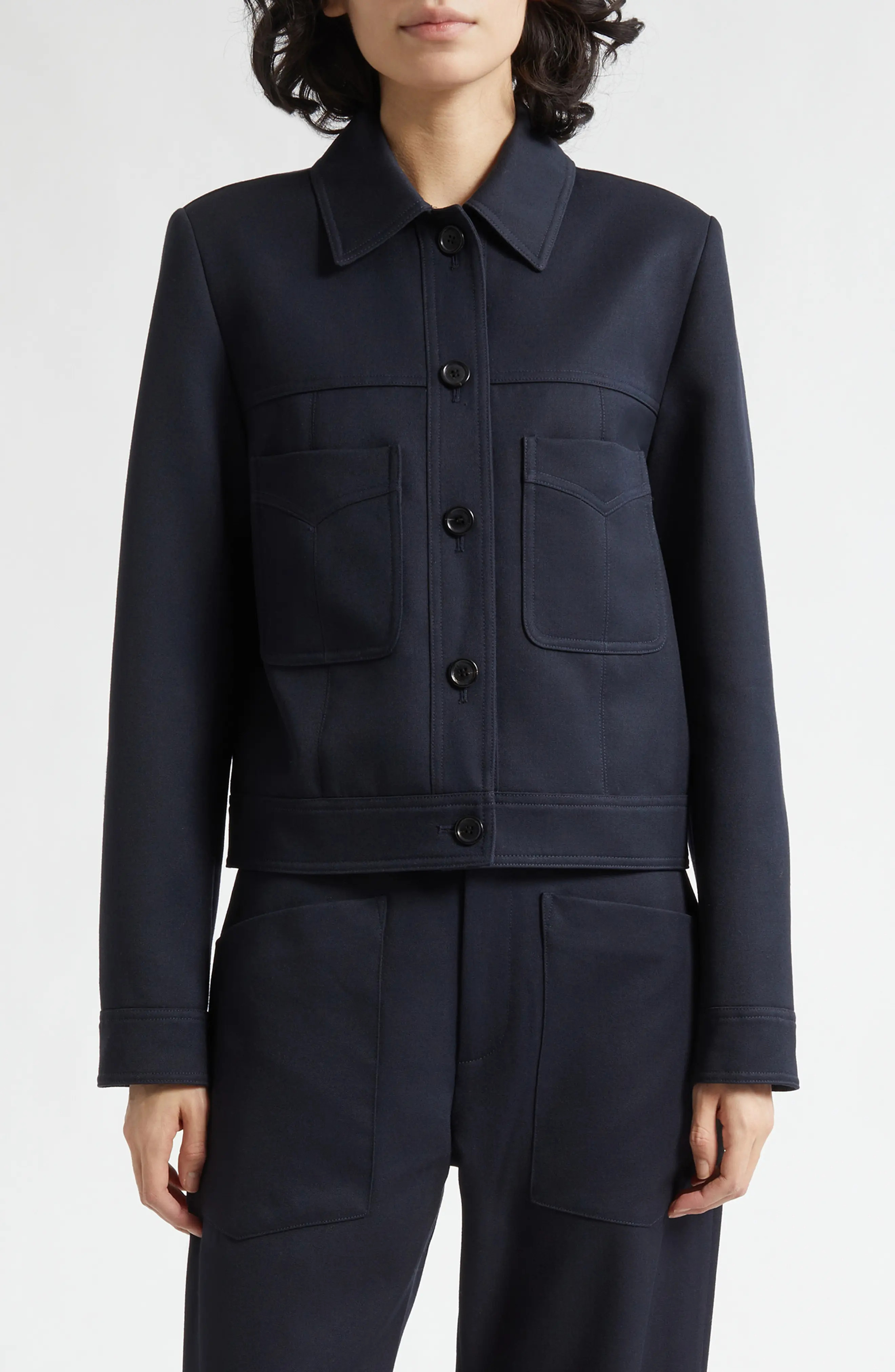 Nili Lotan Susannah Virgin Wool Jacket (Women) | Nordstrom | Nordstrom