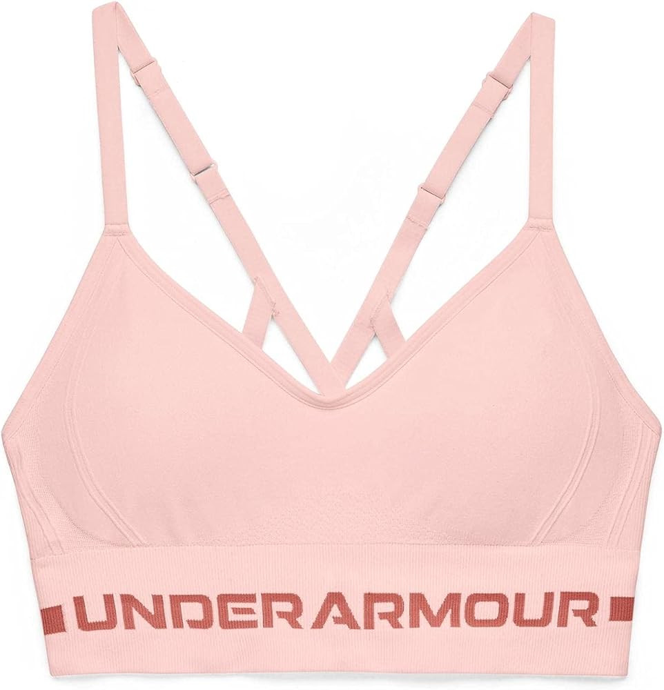 Under Armour Women's Seamless Low Impact Long Bra | Amazon (US)
