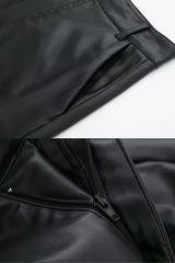 'Kaitlyn' High Waist Faux Leather Shorts | Goodnight Macaroon