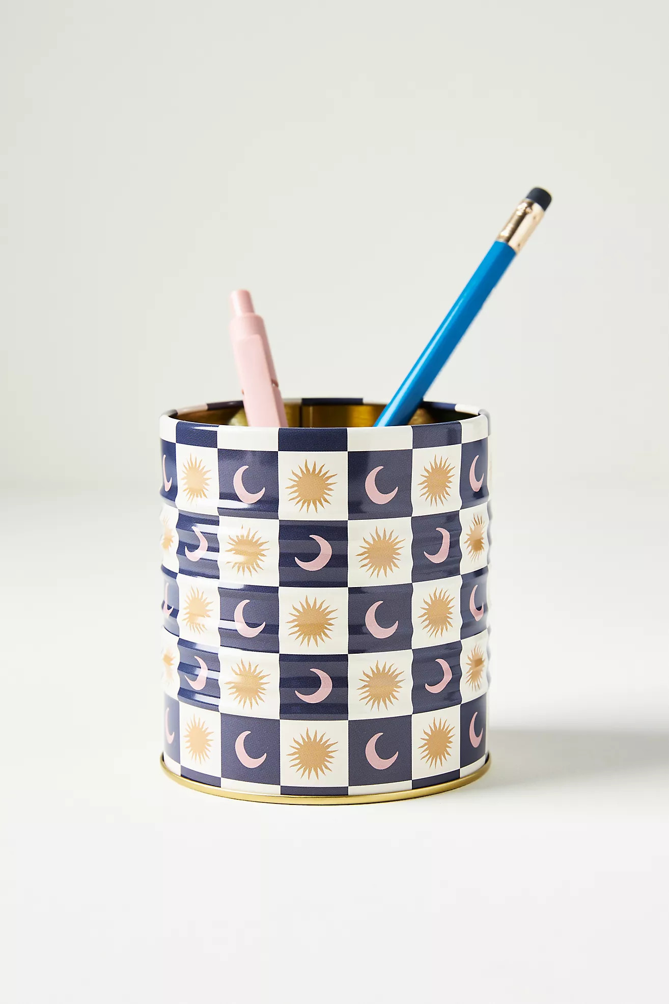 DesignWorks Ink Tin Pen Pot | Anthropologie (US)