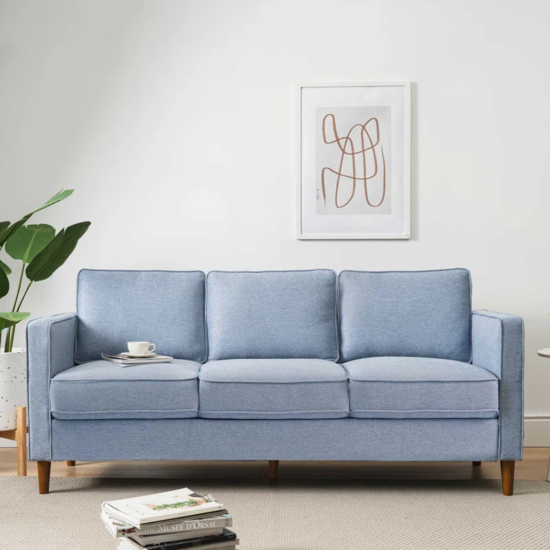 Hana 78" Square Arm Sofa | Wayfair North America