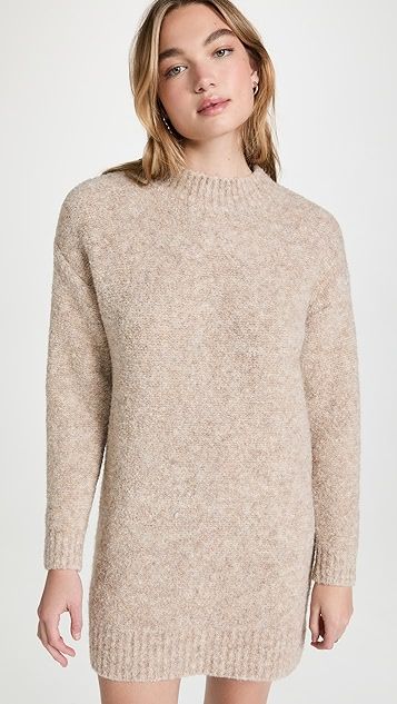 Cozy Roundneck Sweater Dress | Shopbop
