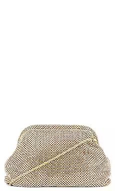 Loeffler Randall Doreen Clutch in Gold from Revolve.com | Revolve Clothing (Global)