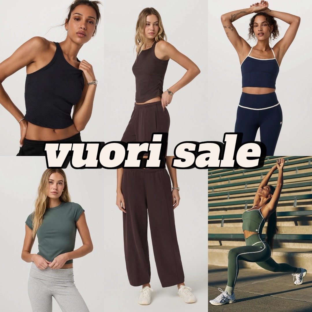 Exclusive in app sale — 20% off for new vuori customers! Absolute best activewear / athleisure and more. 

Linked a ton of cute options here! 



#LTKfitnessgoals #LTKActive #LTKSpringSale
