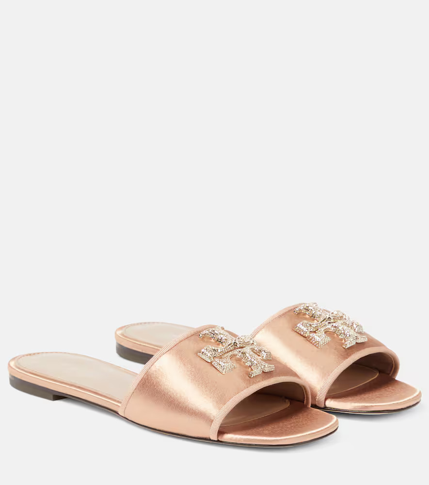 Tory Burch Miller crystal-embellished slides | Mytheresa (US/CA)