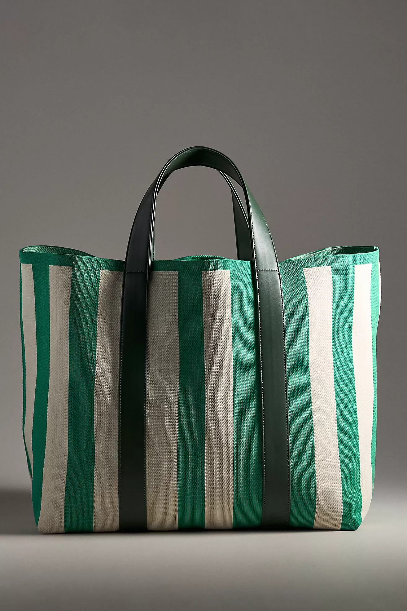 Everyday Stripe Knit Tote | Anthropologie (US)