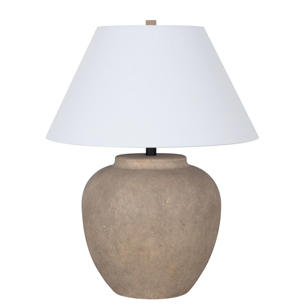 26" Ceramic Table Lamp with Linen Shade - Bed Bath & Beyond - 39038806 | Bed Bath & Beyond