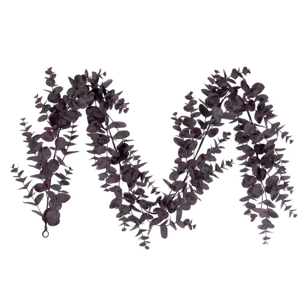 Vickerman 9'' in. Faux Eucalyptus Garland | Wayfair | Wayfair North America