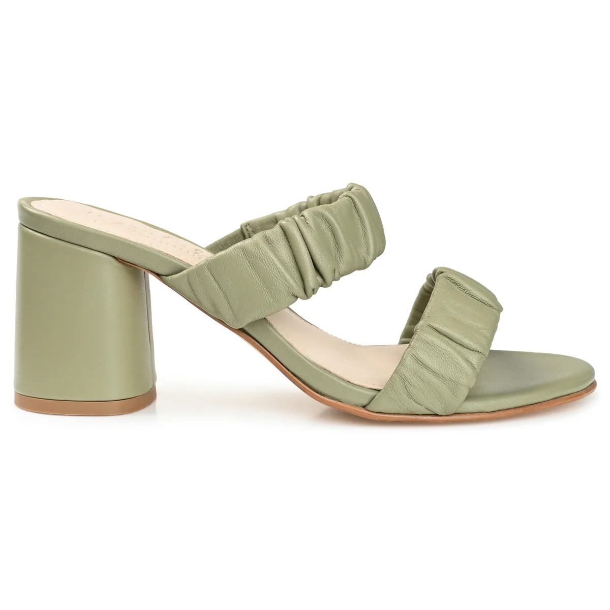 VIDDA STRAPPY BLOCK HEELS IN LEATHER | Journee Collection