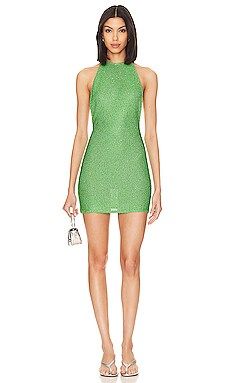 Lovers and Friends Cerys Sequin Mini Dress in Green from Revolve.com | Revolve Clothing (Global)